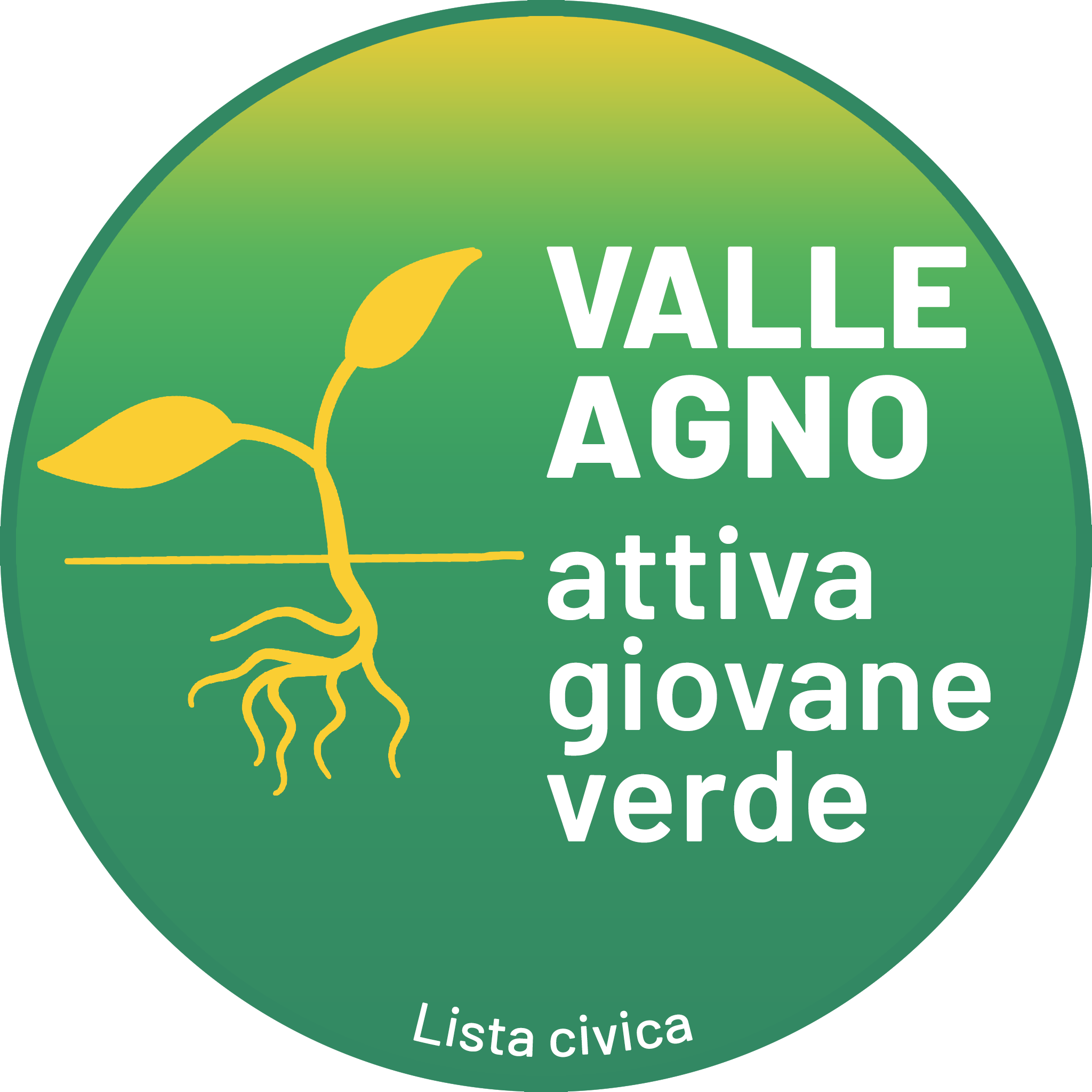 Valle Agno attiva giovane verde AGV simbolo